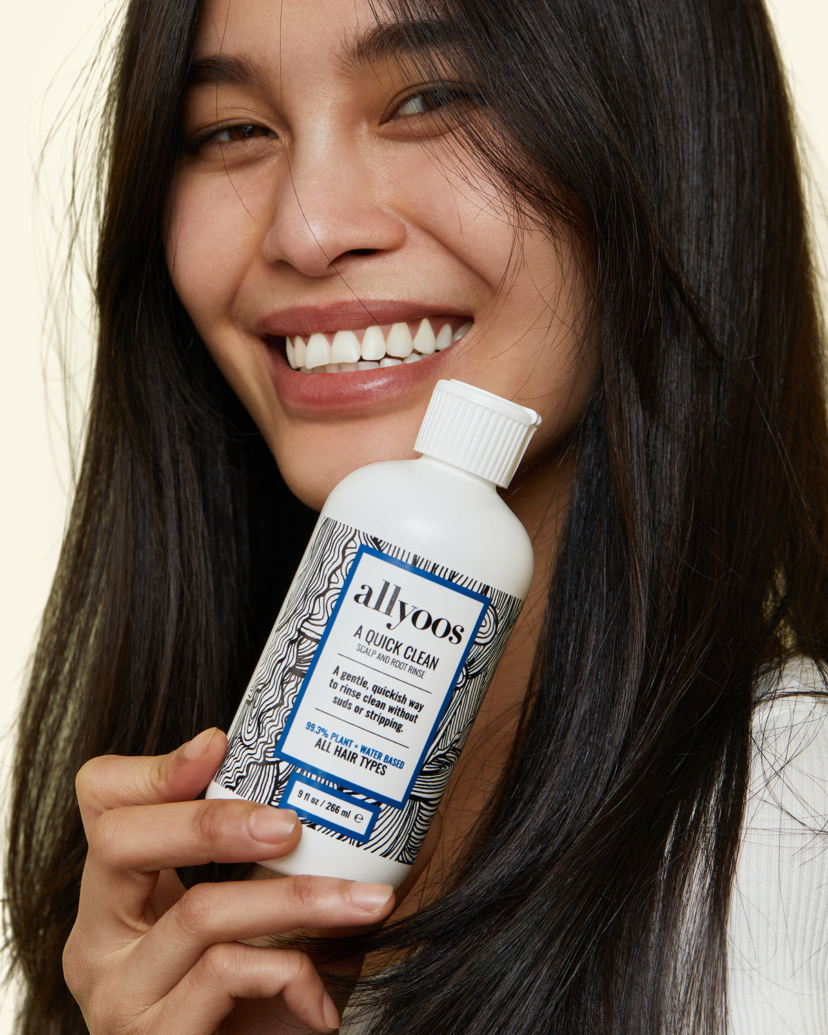 A Quick Clean Hair Rinse