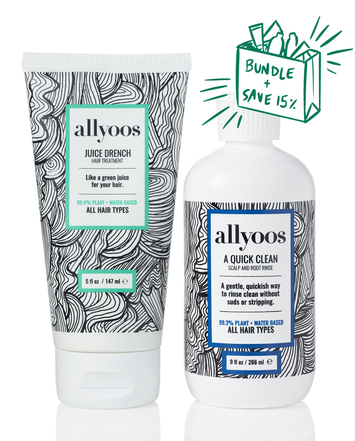 A Quick Clean + Juice Drench Bundle