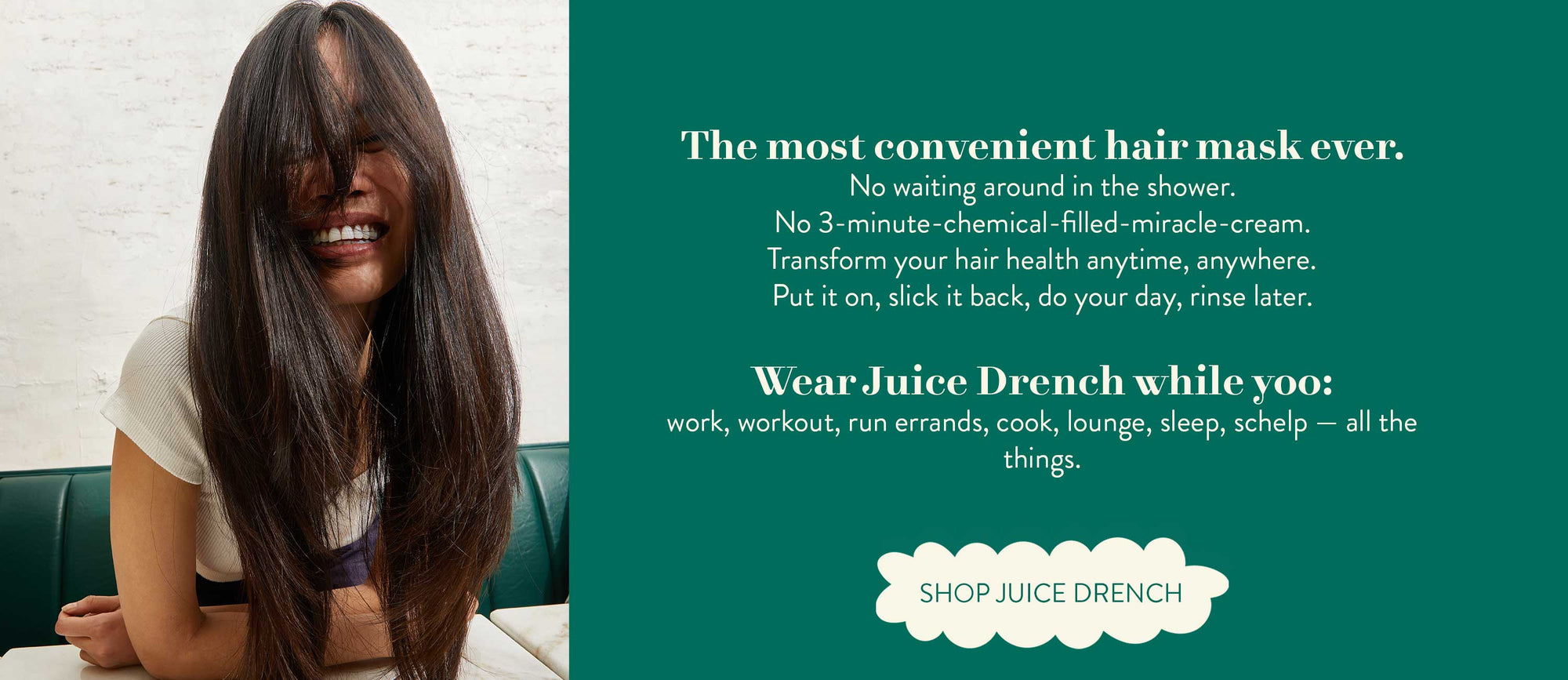 juice drench hair mask