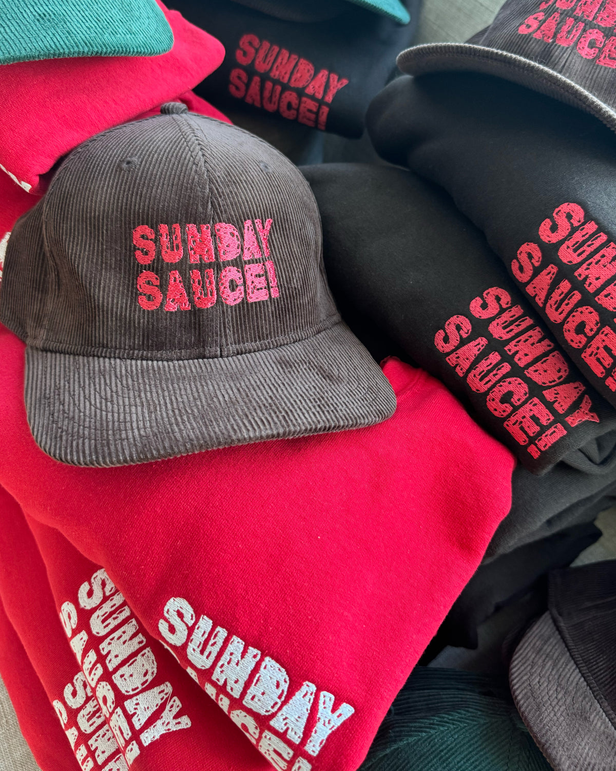 Sunday Sauce! Sweatshirt in Espresso Brown