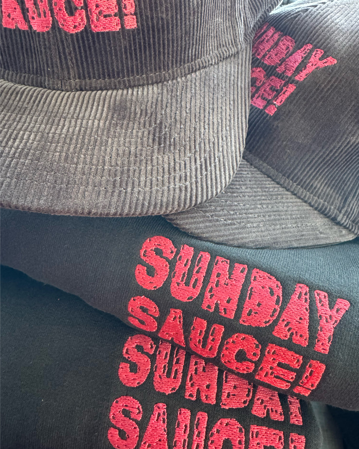 Sunday Sauce! Sweatshirt in Espresso Brown